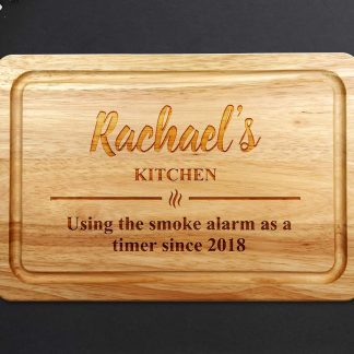 Personalised Housewarming Wooden Chopping Board