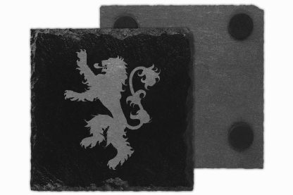 lannister slate drinks coaster