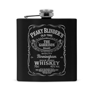 peaky blinders JD flask black