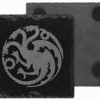 targaryen slate drinks coaster