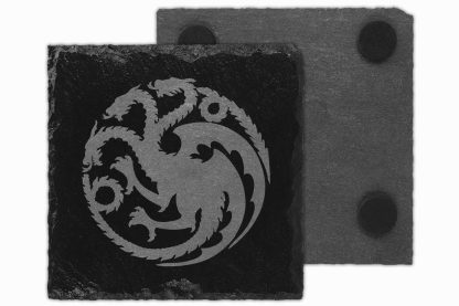 targaryen slate drinks coaster