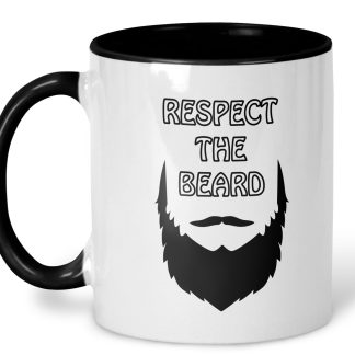 respect the beard mug