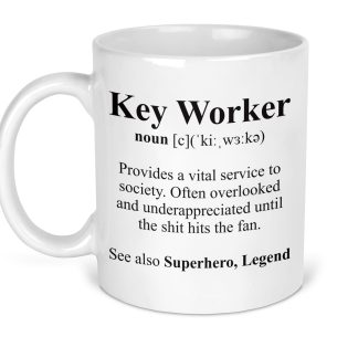 key worker mug