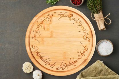 The Lord of the Rings gift 'One Ring' Round Chopping Board - Image 2