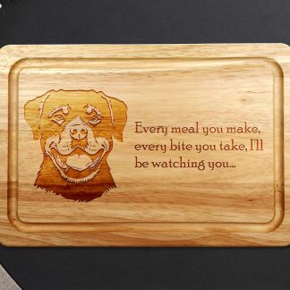 Rottweiler Wooden Chopping Board