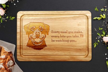 Rottweiler Wooden Chopping Board