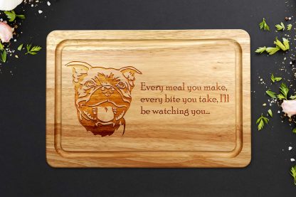 Staffordshire Bull Terrier chopping board