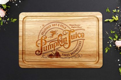 Pumpkin Juice Halloween Themed Chopping Board