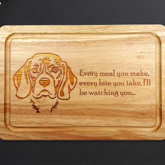 beagle chopping board