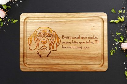 beagle chopping board