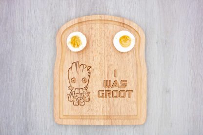 I was groot breakfast board with eggs