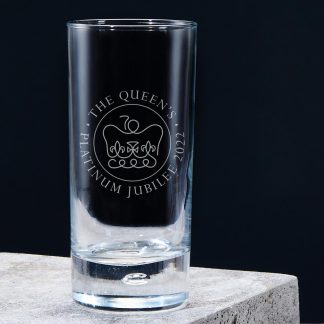 Queen's Platinum Jubilee Highball Glass