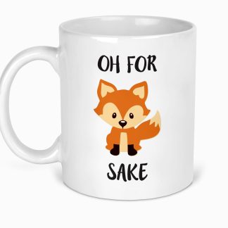 oh for fox sake mug