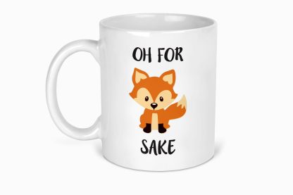 oh for fox sake mug