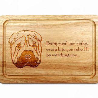 shar pei chopping board