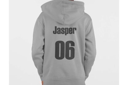 Children's Personalised Football style Hoodie