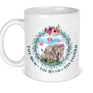 Elephant design mothers day mug