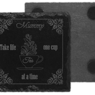 Mother's Day Drinks Coaster 'My cup of tea'