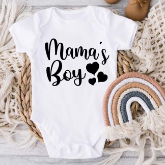 Mama's Boy designed baby vest