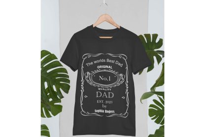 Worlds Best Dad Father's Day T Shirt - Image 2