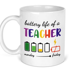 Battery Life of a Teacher Mug