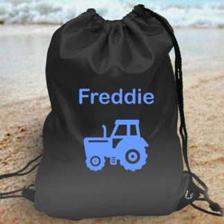 Personalised Back to School Tractor Bag