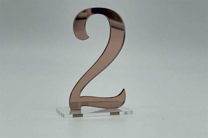 Wedding Table Numbers, Acrylic Table decoration