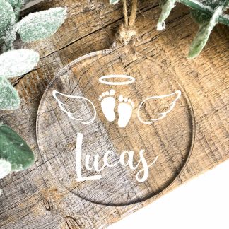 Personalised Memorial Christmas Decoration