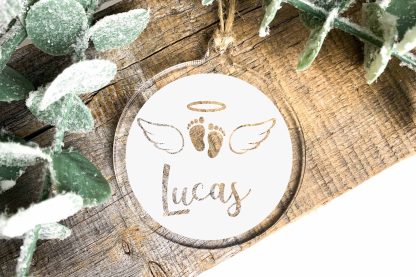 Personalised Memorial Christmas Decoration