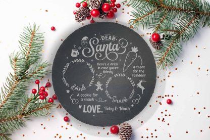 Personalised Santa Christmas Eve Board