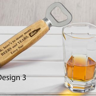 Personalised Valentines Beer Bottle Opener