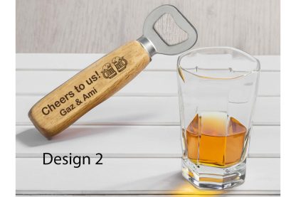 Personalised Valentine's bottle opener