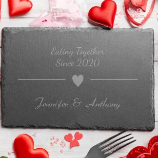 Personalised Valentine's Placemat & Coaster Sets