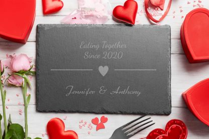 Personalised Valentine's Placemat & Coaster Sets