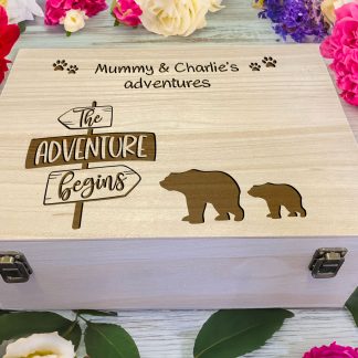 Personalised Mother's Day keepsake Box