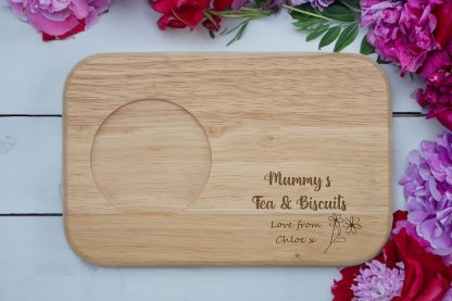 Personalised Mother's Day Tea & Biscuit Board - Image 5