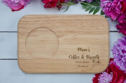 Personalised Mother's Day Tea & Biscuit Board - Image 2