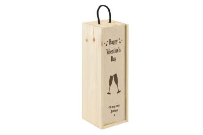 Personalised Valentine's Wine Box - Image 3