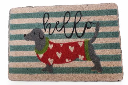 dachshund door mat