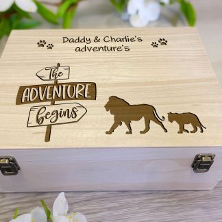 Personalised Father's Day Keepsake Box