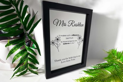 Personalised Teacher Picture Frame - Image 3