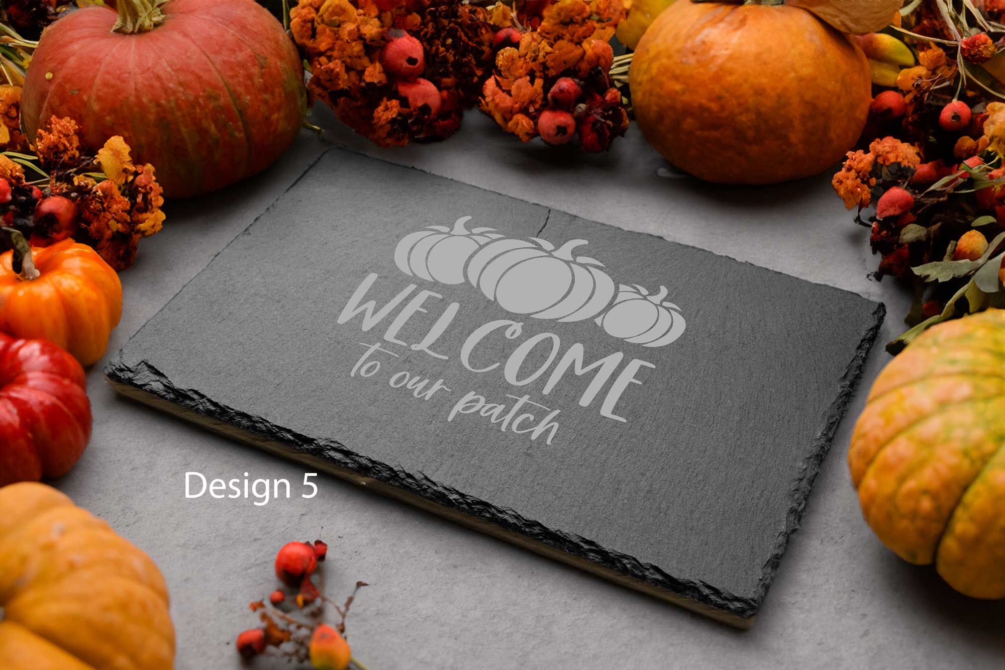 Autumn Slate Coaster & Placemat Sets